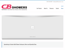 Tablet Screenshot of cbshowers.com